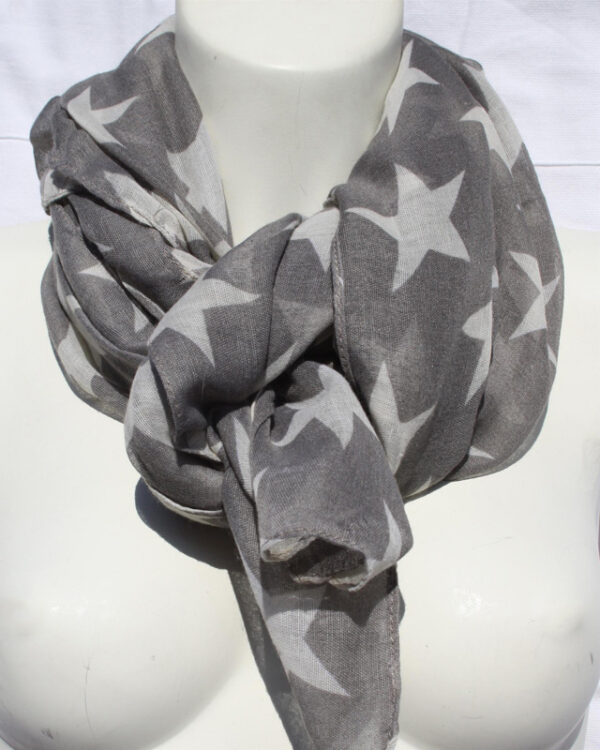 Scarf Big Star Brun 100% bomull - Bild 2