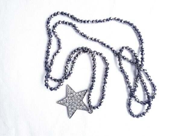Sanem strass halsband